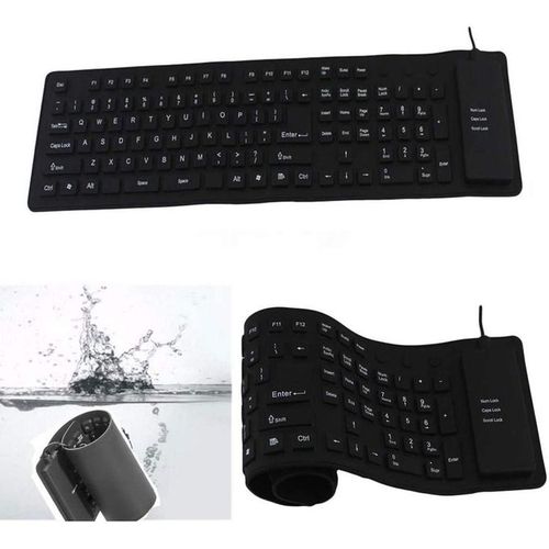 Clavier Bluetooth Menotek Flexible - Add-Tronique