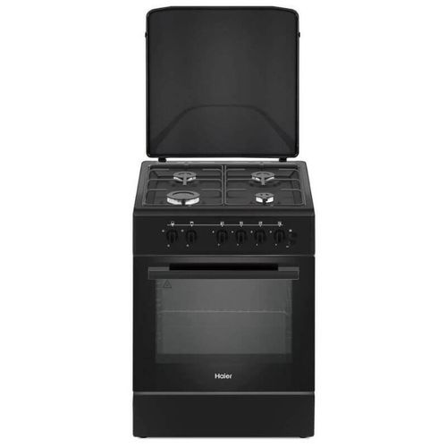 product_image_name-Haier-Cuisinière - Haier - 4 feux 60x60cm - Noir-1