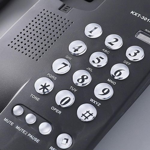 product_image_name-General-Téléphone fixe filaire avec grandes touches, adapté pour les bureaux, maisons, hôtels, salles de bains, et les personnes âgées.-5