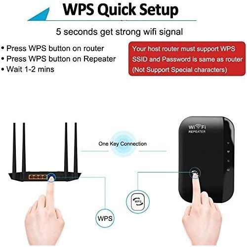 Generic Répéteur booster amplificateur wifi 300mbps - Prix pas cher