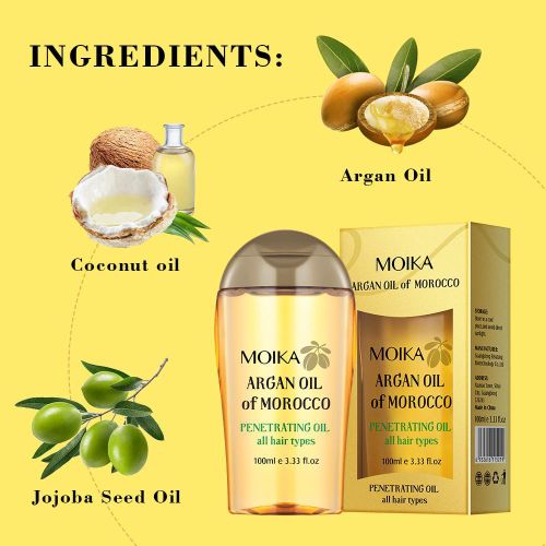 product_image_name-Moika-Huile d'Argan du Maroc – Soin Pénétrant Réparateur et Nourrissant – Pour Tous Types de Cheveux et Massage Corporel – 100ml-3