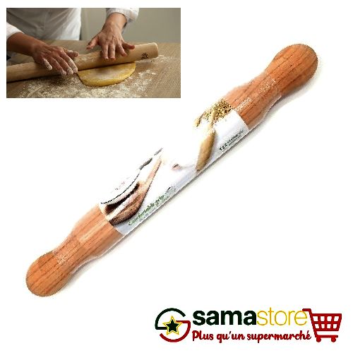 Generic Rouleau à Pâtisserie en bois 39cm- PM-GM - Prix pas cher