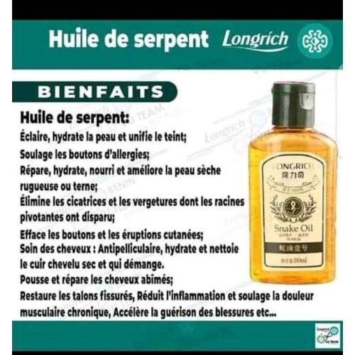 Generic Huile anti taches de Longrich - Prix pas cher | Jumia SN