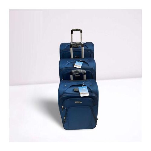 product_image_name-Generic-Lot de 3 Valises  de classe en Simili Cuir  – Design Élégant et Raffiné (Cabine, Moyenne 20kg , Grande 23kg)-1