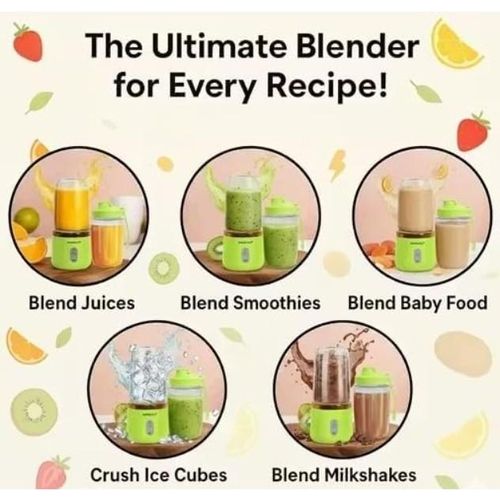 product_image_name-Generic-Mixeur Portable Électrique - Smoothie & Jus (Vert)-3