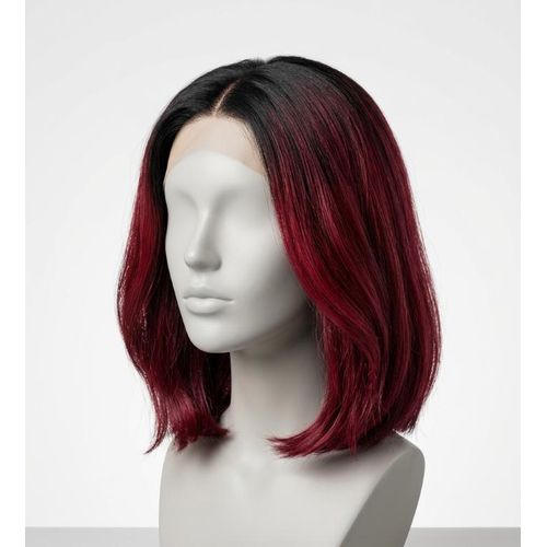 product_image_name-Generic-Perruque Coupe Carré Bop 10 Pouces – Cheveux Naturels – Frontal Normal-2