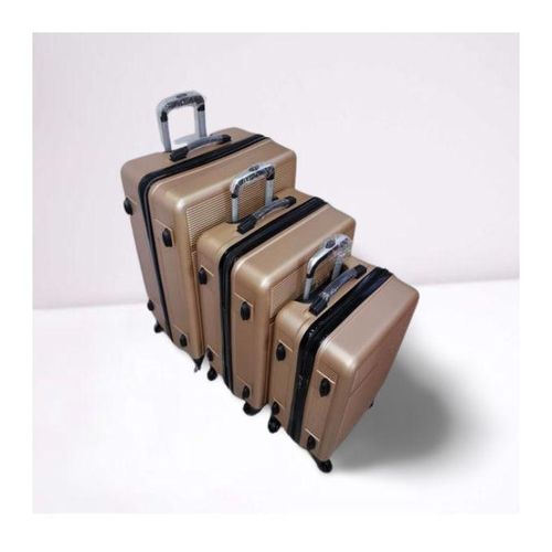 product_image_name-Generic-lot de 3 Valises Rigides en Coque Dure Ultra Résistante – 3 Tailles (Cabine, Moyenne 20kg , Grande 23kg)-1