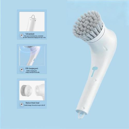 product_image_name-Generic-Brosse de nettoyage électrique multifonction USB pour nettoyage de cuisine et chargement, modèle à main portable-4