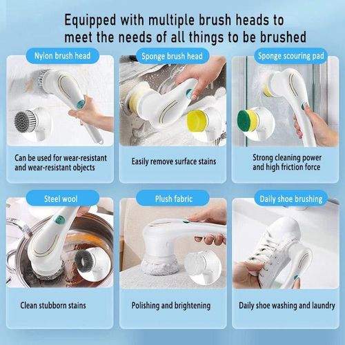 product_image_name-Generic-Brosse de nettoyage électrique multifonction USB pour nettoyage de cuisine et chargement, modèle à main portable-7