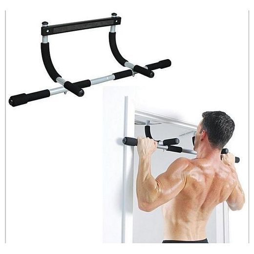 Generic BARRE FIXE POUR PORTE ( BARRE DE TRACTION MUSCULATION ABDO SIT UPS PUSH UPS ET DIPS / PULL UP BAR )