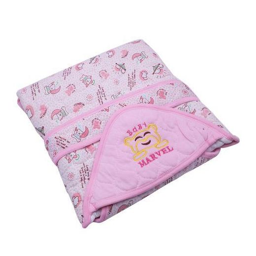 Generic Couverture pour bebe - nouveau ne - rose - image 2