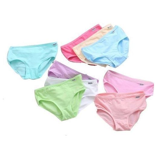 Lot de 12 Slips en Coton - Multicolore -enfants