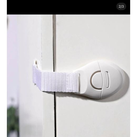 Generic Serrures de sécurité pour enfants – Lot de 5 pièces, protection anti-ouverture pour armoires, tiroirs et portes, faciles à installer - image 2
