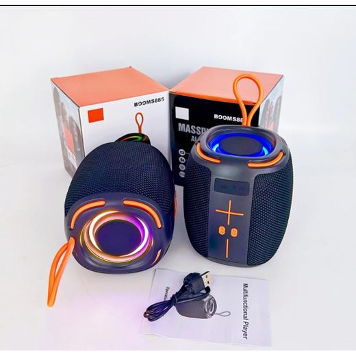 Generic Haut parleur bluetooth professionnel sans Fil Port USB radio FM. - image 3