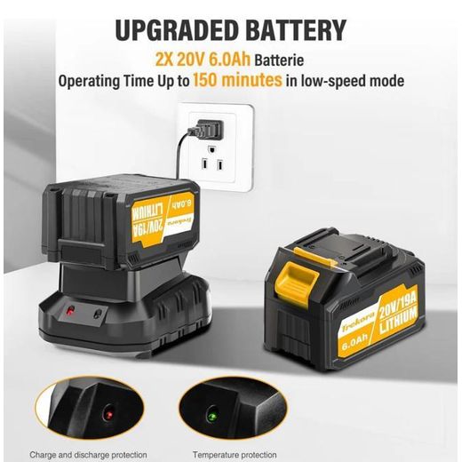 Generic Souffleur haute puissance et robuste  (Comprend une batterie et un chargeur) - image 3
