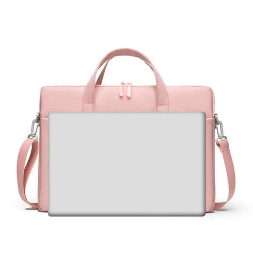 Generic Sac à bandoulière pour ordinateur portable - Porte documents - 15 pouce - Rose - image 2