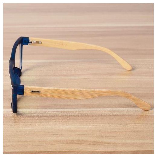 Fashion Lunettes à Monture En Banbou Epaisse - image 4