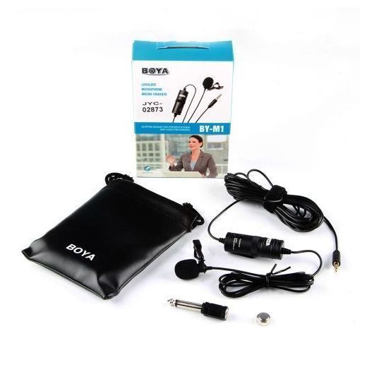 Boya Microphone Cravate pour Smartphone - Noir - image 2
