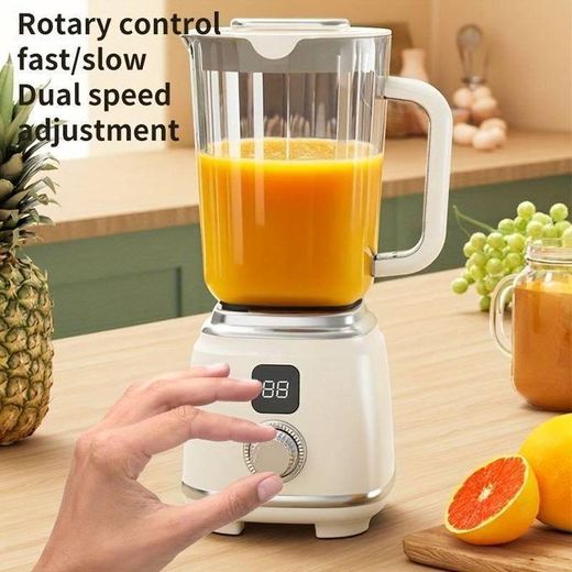 Generic Cet extracteur de jus multifonction rechargeable par USB, doté d'un affichage numérique, est idéal pour préparer des smoothies, des milkshakes et des jus de fruits frais. Facile à nettoyer, il est parfait pour la maison, le bureau et les voyages. - image 2