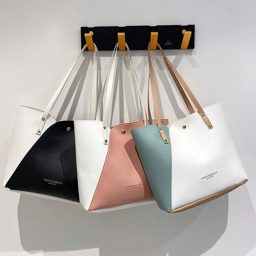 GALUIN Sacs à Main Pour Femmes Petit sac à main patchwork pour femme, idéal pour le travail et les rendez-vous. - image 2