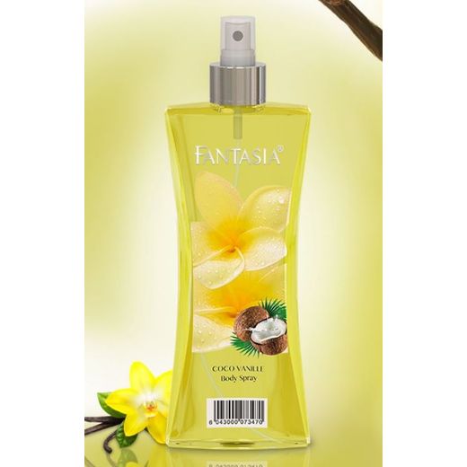 Fantasia BODY MIST FANTASIA 100 COCOVANILLE - Parfum Jaune