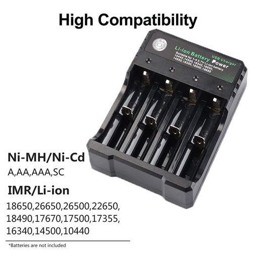 Generic Chargeur Batterie pour piles rechargeables AA/AAA 1000 mAh - image 4