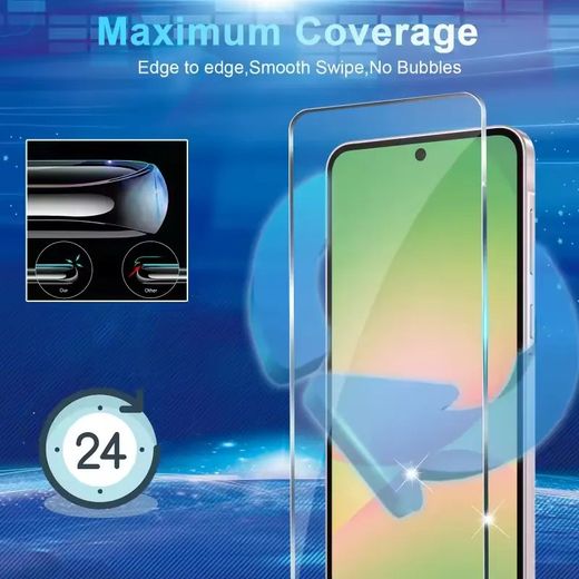 Generic Protection Ecran Antichoc Samsung Galaxy A36 Blindée Anti-rayures 9h - Verre Trempé Pleine Colle - image 2