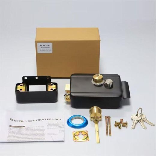 ACM Serrure Électrique de Porte à Jante avec Clés ACM-Y042