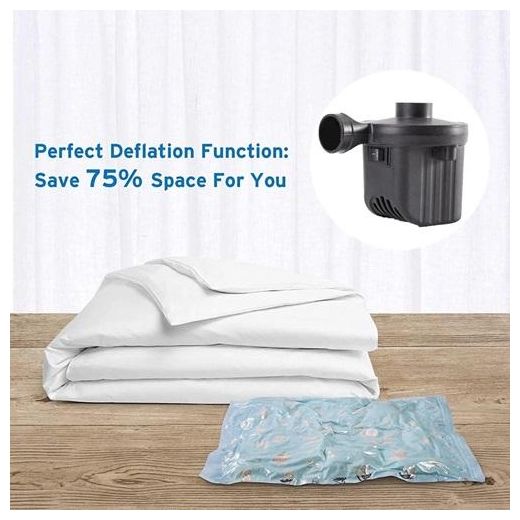 Generic Pompe à air électrique Portable pour Matelas gonflable Canapé Flotteurs de piscine Remplissage rapide avec 3 buses - image 4