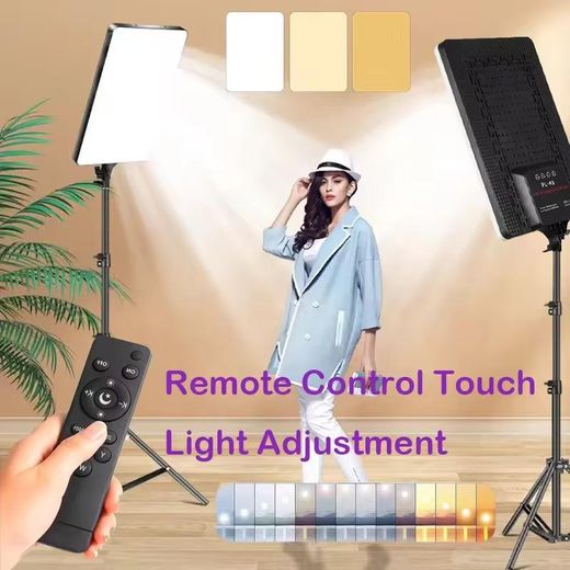 Generic Ring light Lumiere lampe LED photographie avec trepied