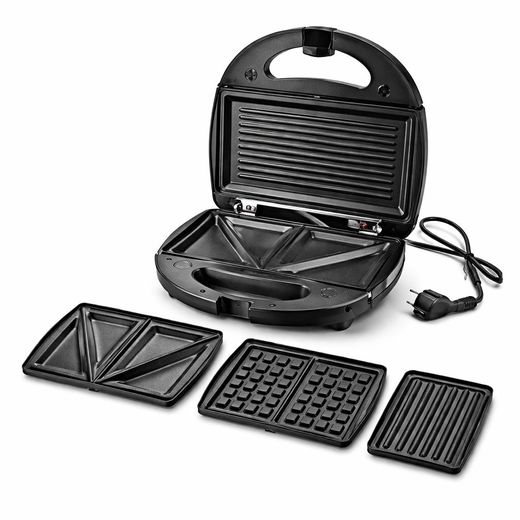 Generic Appareil 3-en-1 Multifonction : Sandwich, Gaufres et Grill - image 2