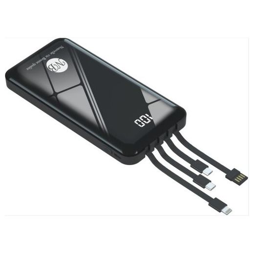 Nb Generic 10000mAh Power Bank Folder Portable 3 Câble Intégré