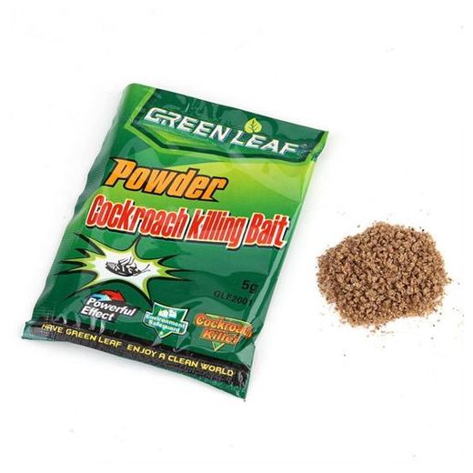 Green Leaf 6 sachets Poudre de feuille verte antiparasitaire Lutte contre les cafards - image 2
