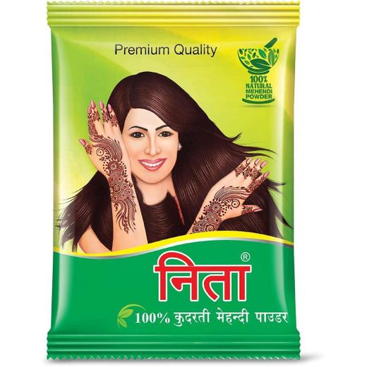 Neetas Herbal  Poudre de henné 100% naturelle