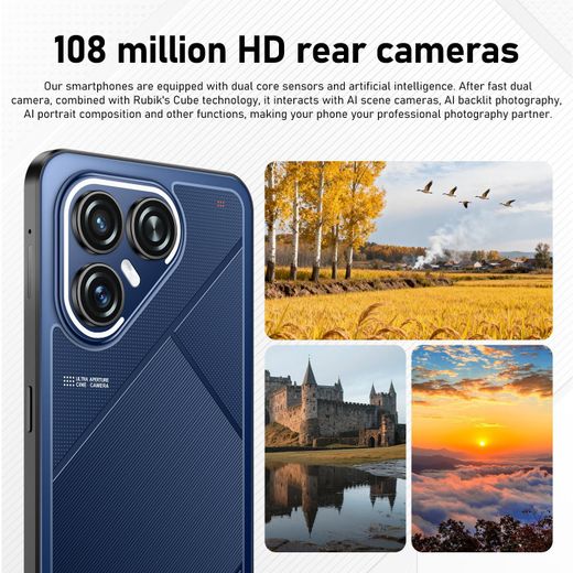 Landvo Pova 7 Ultra 6,6-Zoll-Android-Smartphone, 3 GB RAM, 32GB ROM, Dual-SIM, GPS, WLAN – ein All-in-One-Handy - image 2