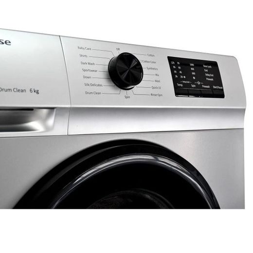 Hisense Machine À Laver Automatique - Hisense - 6KG - Gris - Garantie 12 mois - image 2