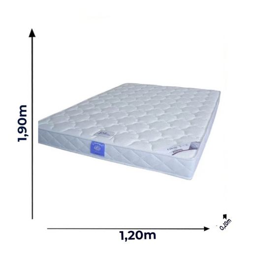 Celeste Matelas Orthopédique Celeste - Très Confortable - 120x190x20 cm / + 2 oreillers simple offert