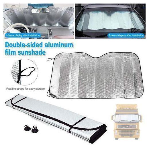 Generic Pare-soleil De Voiture, pare-soleil De Pare-brise, pare-soleil D'isolation Thermique De Protection UV - image 2