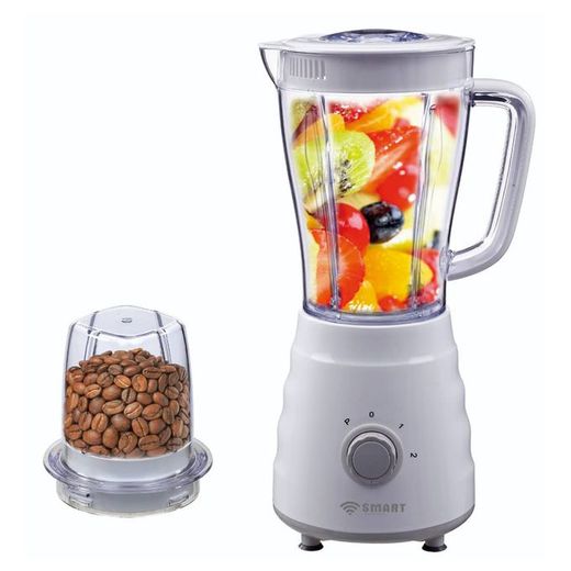 SMART TECHNOLOGY Blender Multifonctions 1.5 Litres - 500W - Blanc - STPE-1110 - Garantie 3 Mois