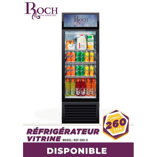 Roch REFRIGERATEUR VITRINE ROCH 260 LITRES BRUT – RSF - 260 - 0
