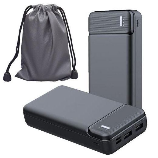 GUEETON Batterie externe charge rapide 20000mAh avec sac de rangement imperméable