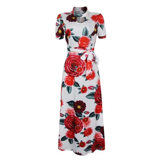 Berrykey Robe pour Femme Robe pour Femme robe sexy Trendyol Femme Dame Vêtements de Soirée pour les Fêtes-Multicolore - image 4