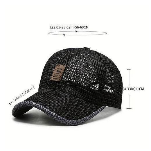 Gukbis Casquette de Baseball Homme à la Mode, Chapeau de Soleil Extérieur - Noir - image 4