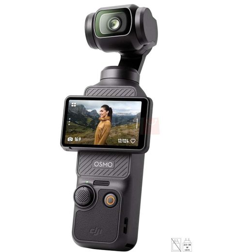 Dji La Caméra Vlogging Osmo Pocket 3, Caméra Vlogging CMOS 1” et Vidéo 4K/120 ips, Stabilisation à 3 axes