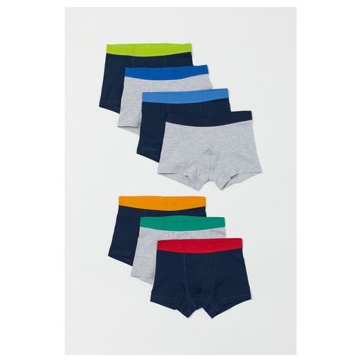 Pack de 6 Boxers pour Homme 100% coton - Multicolores