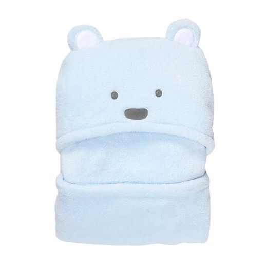 Couverture bébé bleu