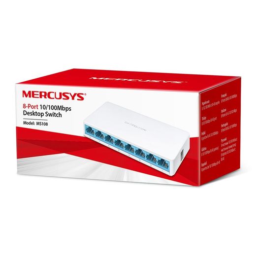 Mercusys Switch de bureau 8 ports 10/100 Mbps MS108