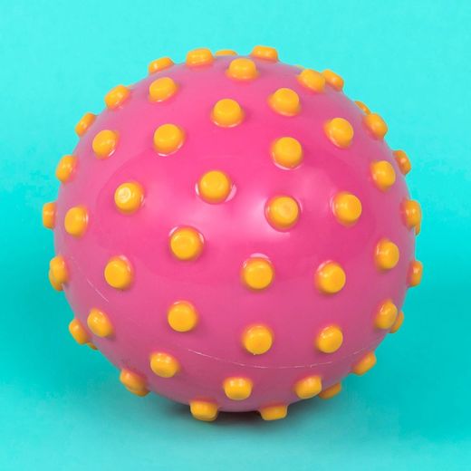 WATKO Petit Ballon D'eveil Aquatique Rose Et Picots Jaunes - image 3