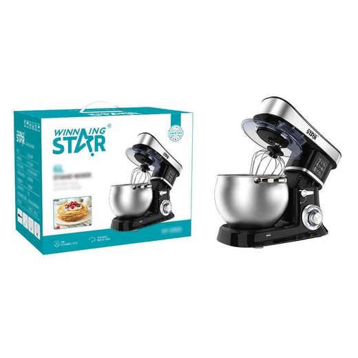 Star  Robot Pétrin Pâtissier Professionnel 6L – Batteur Mélangeur Planétaire 1200W