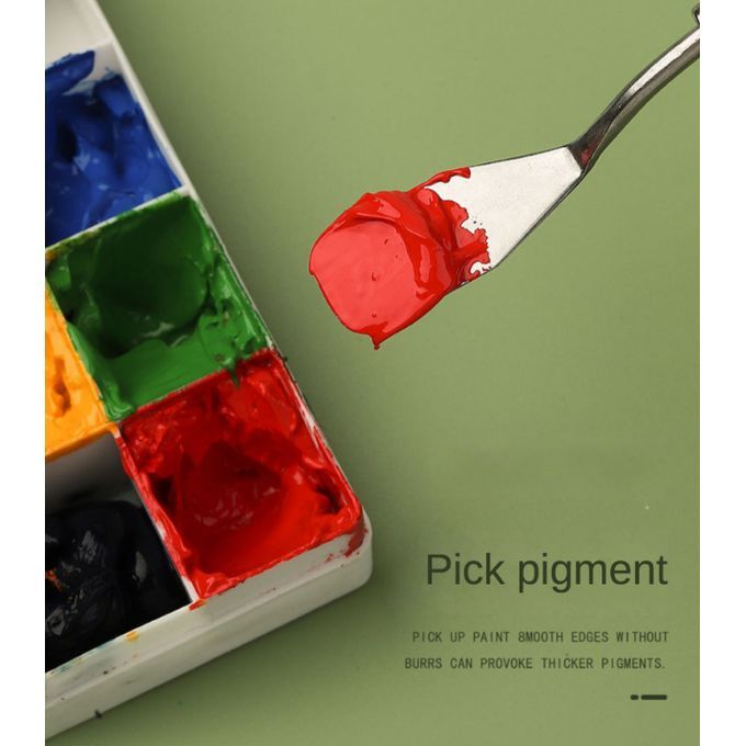 Siumir Inoxydable Palette Couteaux 11 PCS Kit Peinture À L'huile Palette Couteau  Peinture Grattoir Peinture Art : : Cuisine et Maison